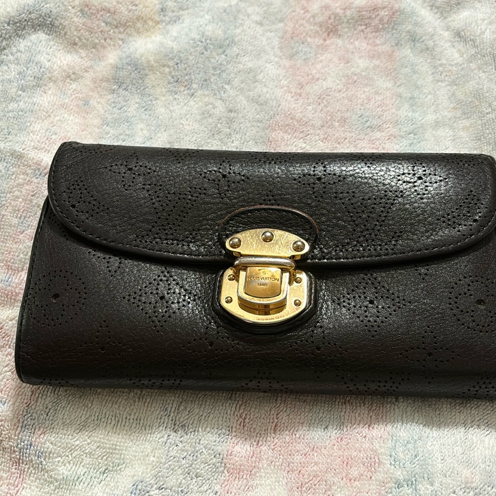Louis Vuitton Marina leather Amelia wallet